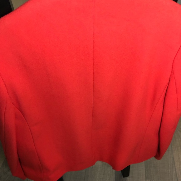 Blazer in red casual comfy business blazer streeetwear size L - Picture 4 of 5